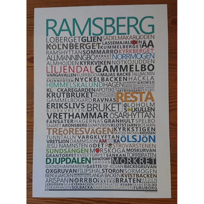 Affisch Ramsberg